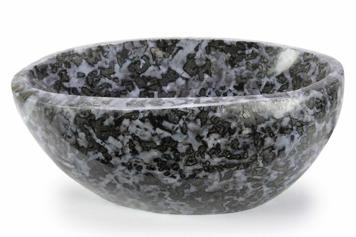 Polished, Indigo Gabbro Bowl - Madagascar #244573